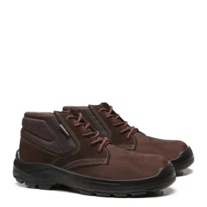 BOTA NOBUCK DUBAI MARROM BICO PLAST N41 BRACOL CA 48383