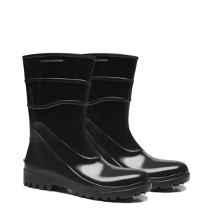BOTA PVC PRETA CANO MEDIO 40 BRACOL
